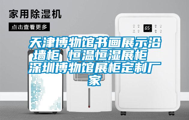 天津博物館書(shū)畫(huà)展示沿墻柜 恒溫恒濕展柜 深圳博物館展柜定制廠(chǎng)家