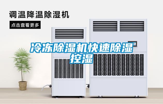 冷凍除濕機(jī)快速除濕控濕