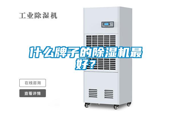 什么牌子的除濕機最好？