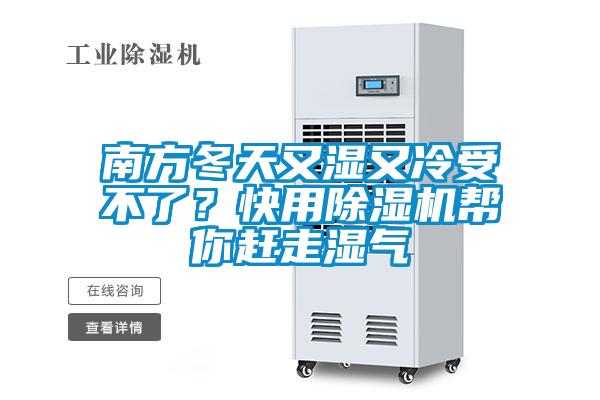 南方冬天又濕又冷受不了？快用除濕機幫你趕走濕氣