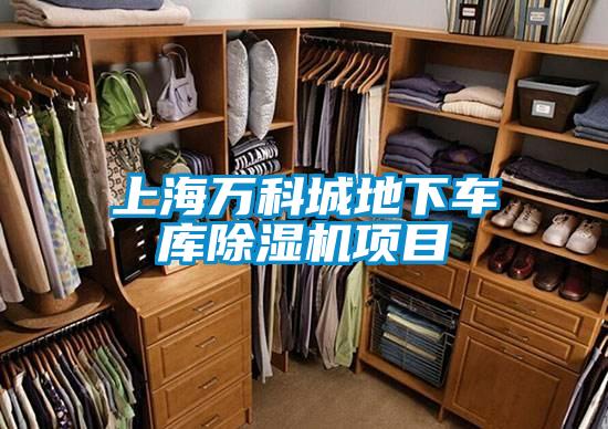 上海萬(wàn)科城地下車(chē)庫除濕機項目