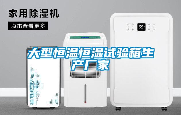 大型恒溫恒濕試驗箱生產(chǎn)廠(chǎng)家