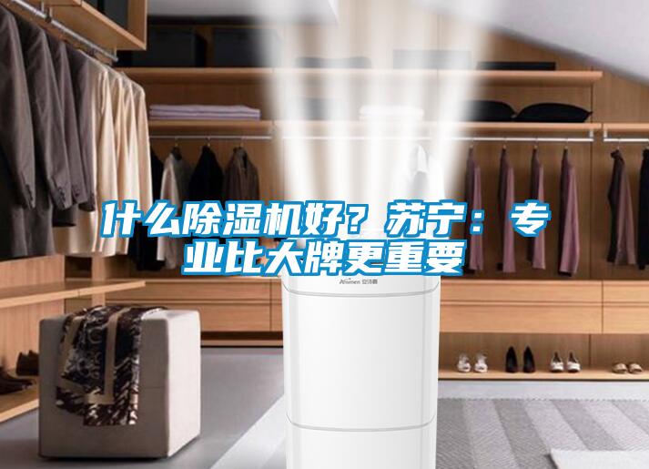 什么除濕機好？蘇寧：專(zhuān)業(yè)比大牌更重要