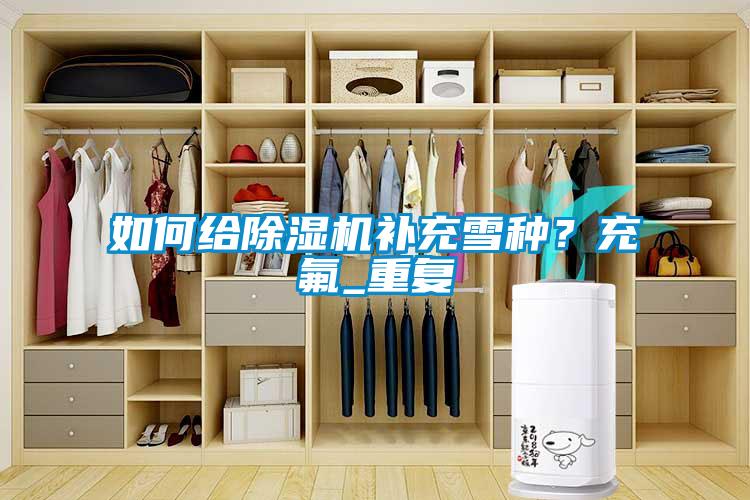 如何給除濕機補充雪種？充氟_重復