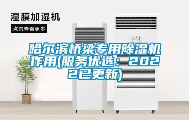哈爾濱橋梁專(zhuān)用除濕機作用(服務(wù)優(yōu)選：2022已更新)