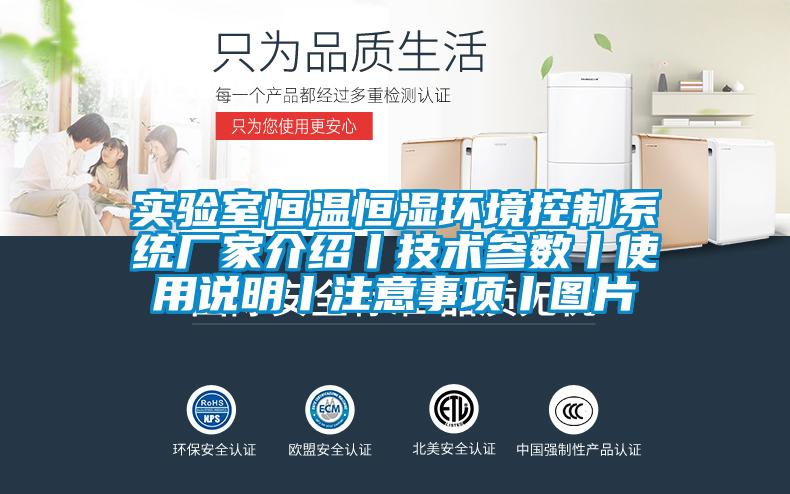 實(shí)驗室恒溫恒濕環(huán)境控制系統廠(chǎng)家介紹丨技術(shù)參數丨使用說(shuō)明丨注意事項丨圖片