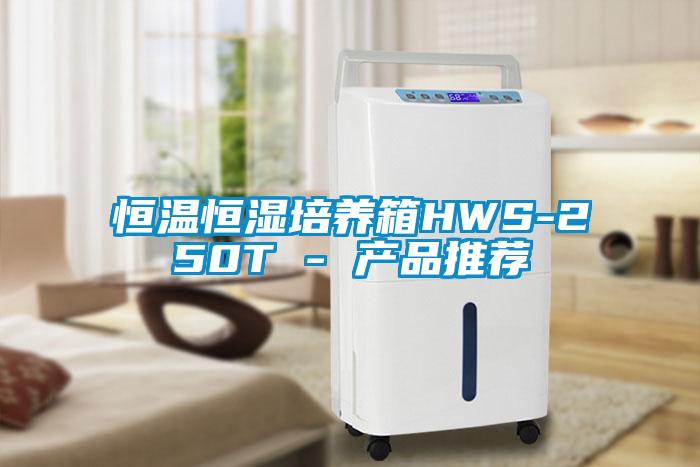 恒溫恒濕培養箱HWS-250T - 產(chǎn)品推薦