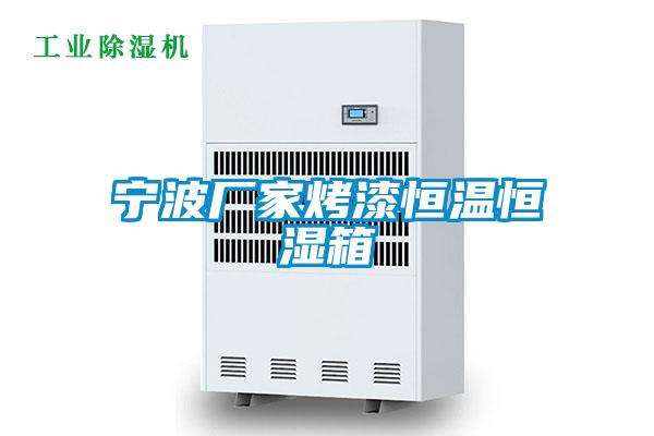 寧波廠(chǎng)家烤漆恒溫恒濕箱