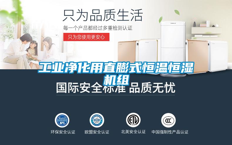 工業(yè)凈化用直膨式恒溫恒濕機組