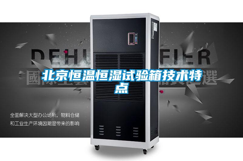 北京恒溫恒濕試驗(yàn)箱技術(shù)特點(diǎn)