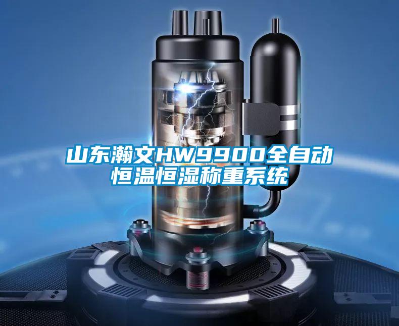 山東瀚文HW9900全自動(dòng)恒溫恒濕稱(chēng)重系統