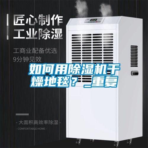 如何用除濕機(jī)干燥地毯？_重復(fù)