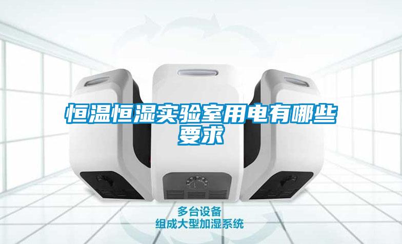 恒溫恒濕實(shí)驗室用電有哪些要求