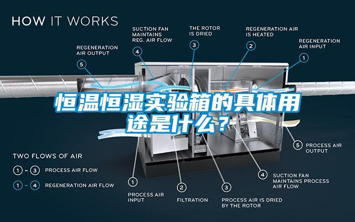 恒溫恒濕實(shí)驗(yàn)箱的具體用途是什么？