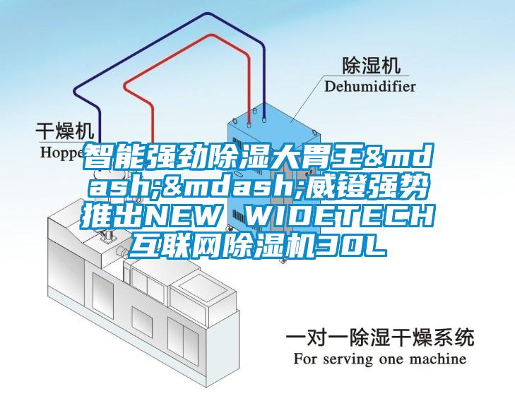 智能強勁除濕大胃王——威鐙強勢推出NEW WIDETECH互聯(lián)網(wǎng)除濕機30L