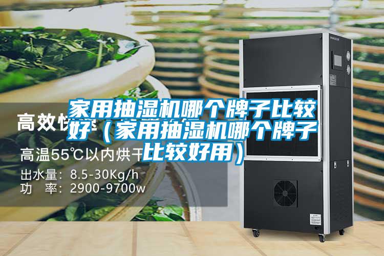 家用抽濕機哪個(gè)牌子比較好（家用抽濕機哪個(gè)牌子比較好用）