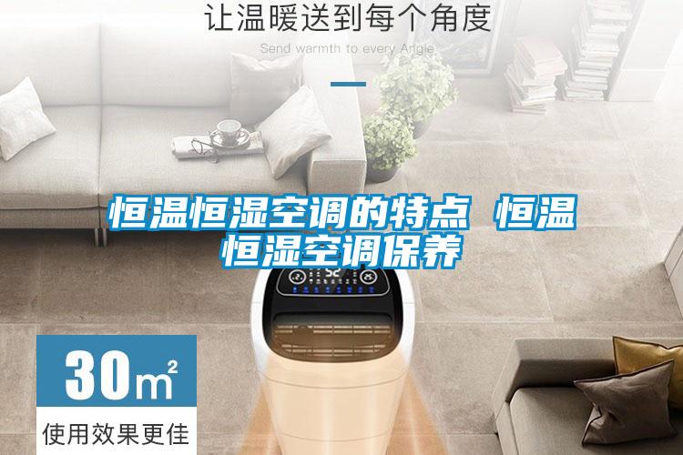 恒溫恒濕空調的特點(diǎn) 恒溫恒濕空調保養