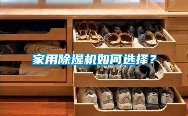 家用除濕機如何選擇？
