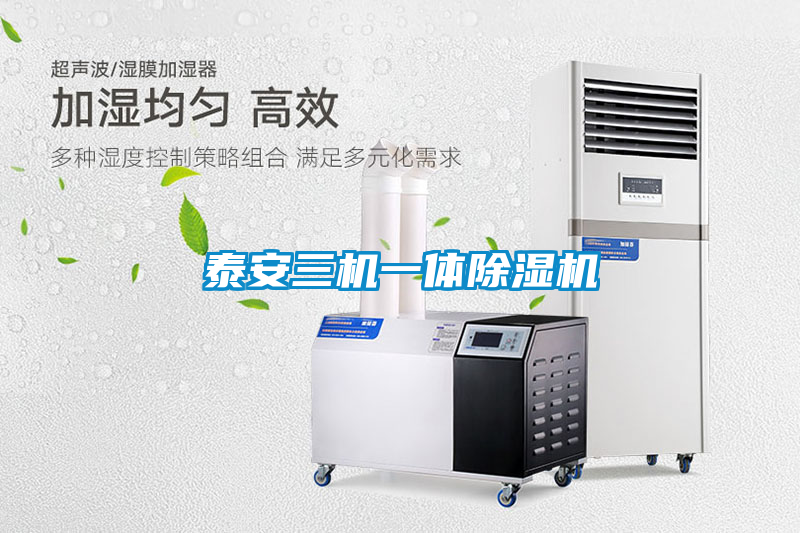 泰安三機一體除濕機