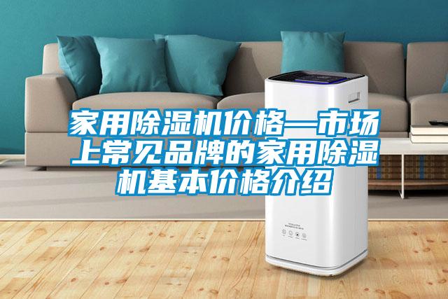 家用除濕機價(jià)格—市場(chǎng)上常見(jiàn)品牌的家用除濕機基本價(jià)格介紹