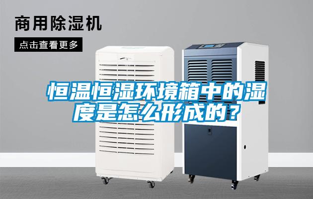 恒溫恒濕環(huán)境箱中的濕度是怎么形成的？
