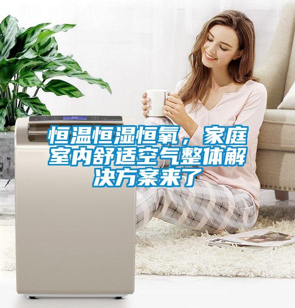 恒溫恒濕恒氧，家庭室內(nèi)舒適空氣整體解決方案來了