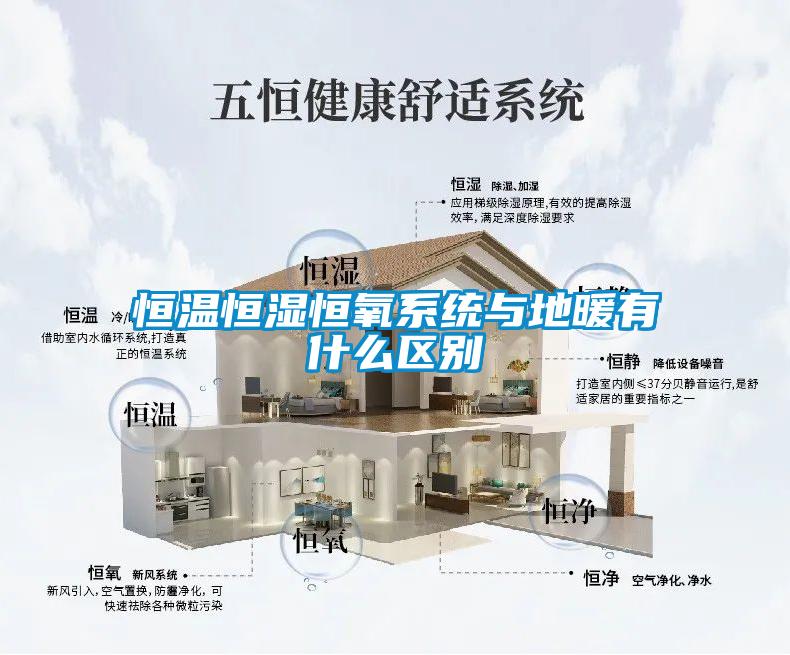 恒溫恒濕恒氧系統(tǒng)與地暖有什么區(qū)別