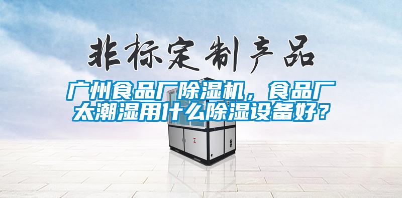 廣州食品廠除濕機，食品廠太潮濕用什么除濕設備好？