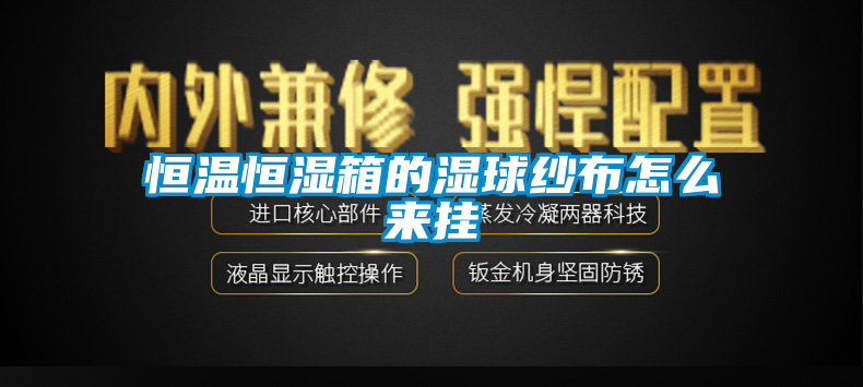 恒溫恒濕箱的濕球紗布怎么來(lái)掛