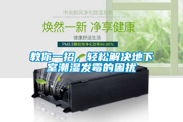 教你一招，輕松解決地下室潮濕發(fā)霉的困擾