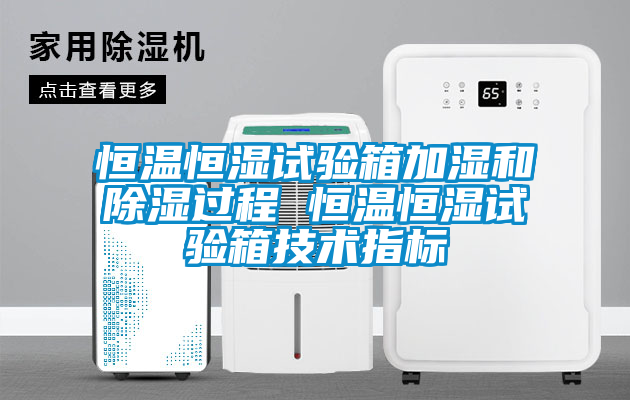 恒溫恒濕試驗箱加濕和除濕過(guò)程 恒溫恒濕試驗箱技術(shù)指標