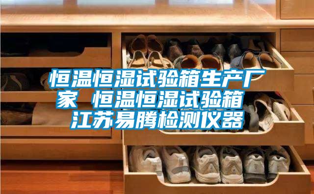 恒溫恒濕試驗箱生產(chǎn)廠(chǎng)家 恒溫恒濕試驗箱 江蘇易騰檢測儀器