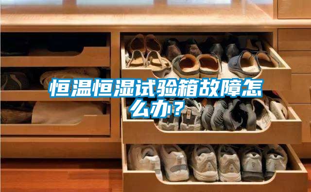 恒溫恒濕試驗箱故障怎么辦？