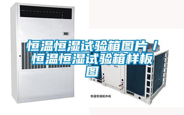 恒溫恒濕試驗箱圖片／恒溫恒濕試驗箱樣板圖