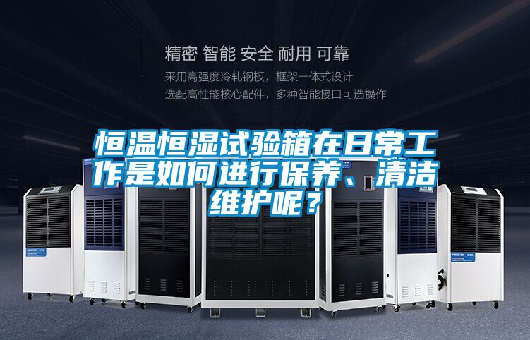 恒溫恒濕試驗箱在日常工作是如何進(jìn)行保養、清潔維護呢？