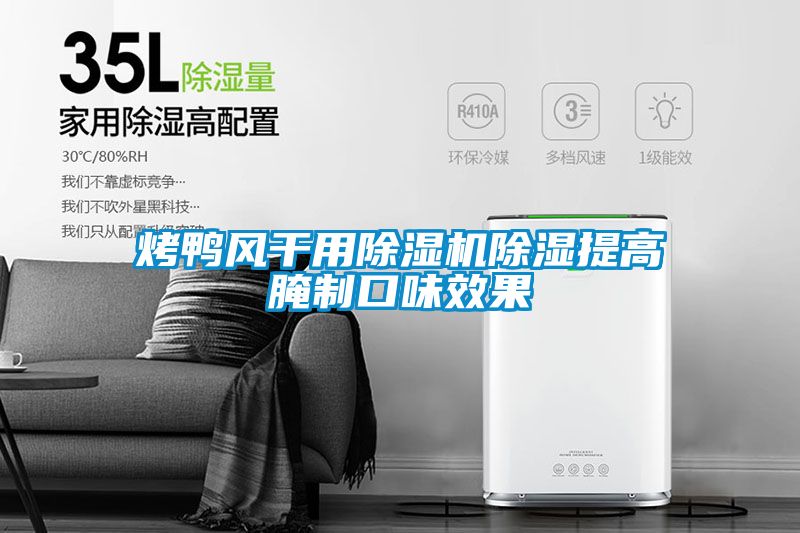 烤鴨風(fēng)干用除濕機除濕提高腌制口味效果