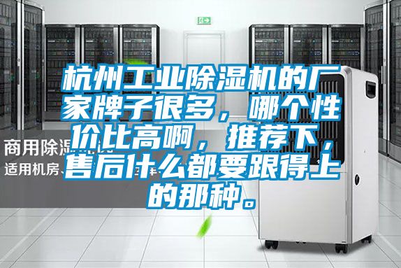 杭州工業(yè)除濕機的廠家牌子很多，哪個性價比高啊，推薦下，售后什么都要跟得上的那種。