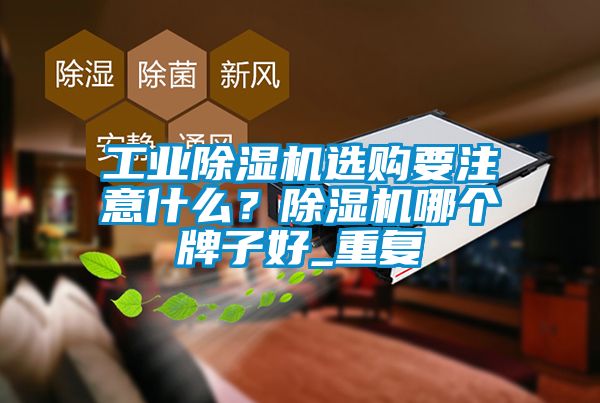 工業(yè)除濕機選購要注意什么？除濕機哪個(gè)牌子好_重復