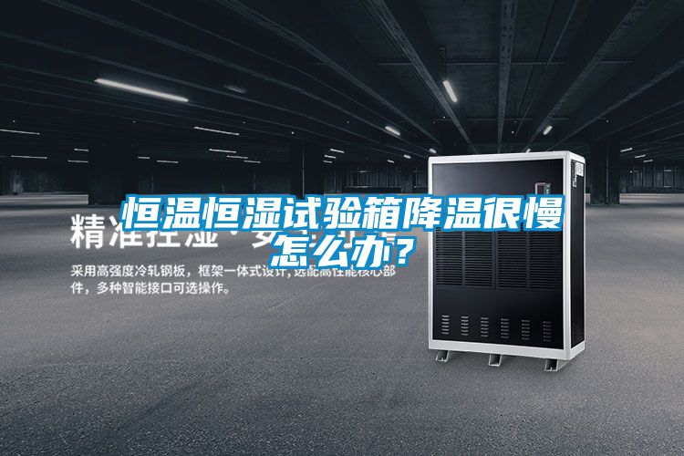 恒溫恒濕試驗箱降溫很慢怎么辦？