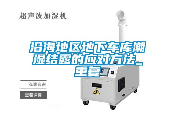 沿海地區地下車(chē)庫潮濕結露的應對方法_重復
