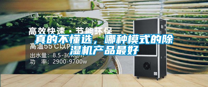 真的不懂選，哪種模式的除濕機產(chǎn)品最好