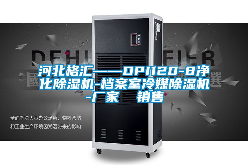 河北格匯——DPI120-8凈化除濕機-檔案室冷媒除濕機-廠家  銷售