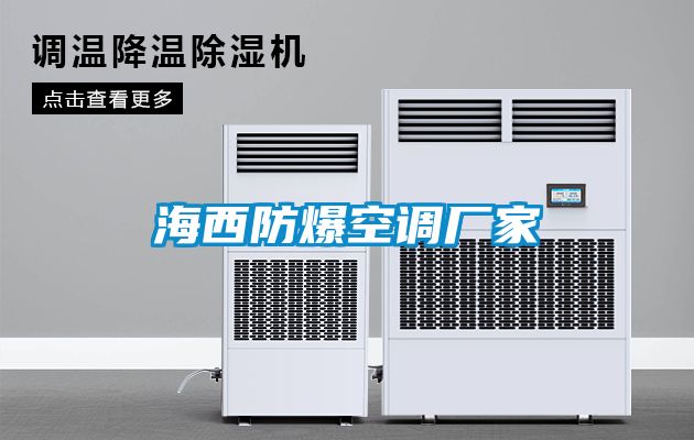 海西防爆空調廠(chǎng)家