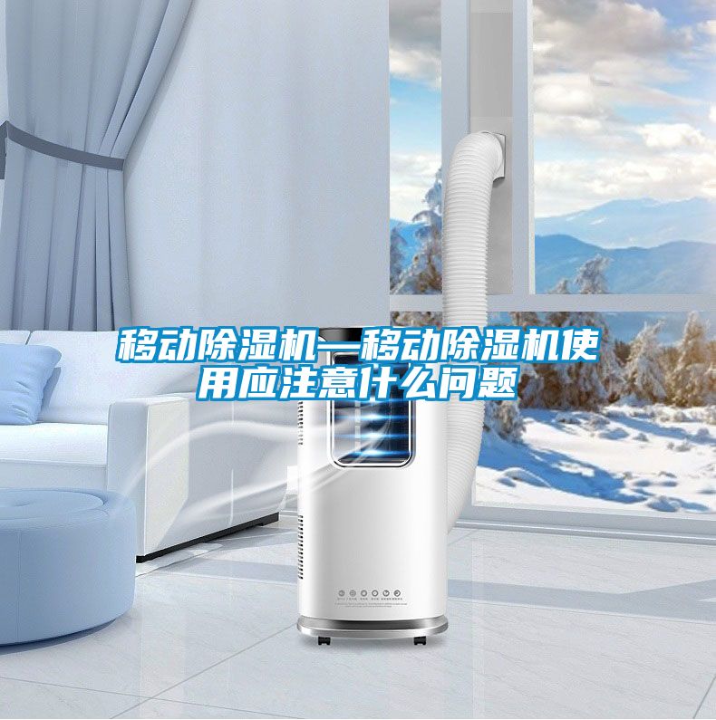 移動(dòng)除濕機—移動(dòng)除濕機使用應注意什么問(wèn)題