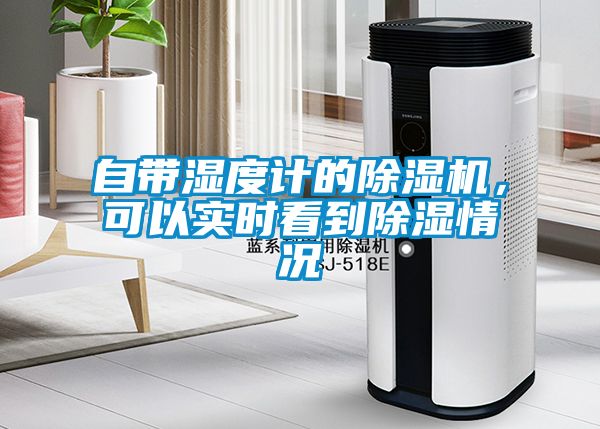 自帶濕度計的除濕機，可以實(shí)時(shí)看到除濕情況