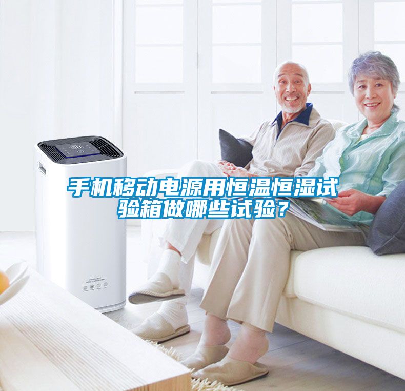 手機移動(dòng)電源用恒溫恒濕試驗箱做哪些試驗？