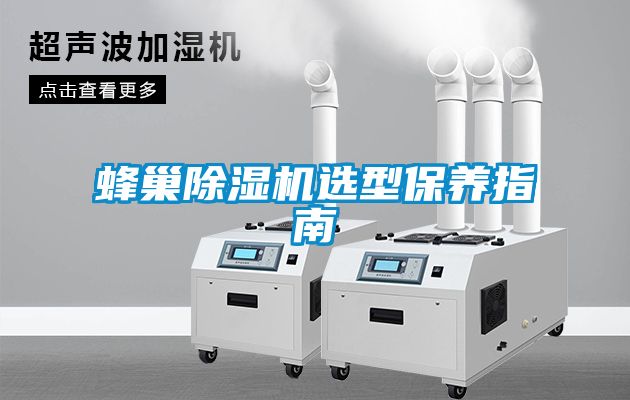蜂巢除濕機(jī)選型保養(yǎng)指南