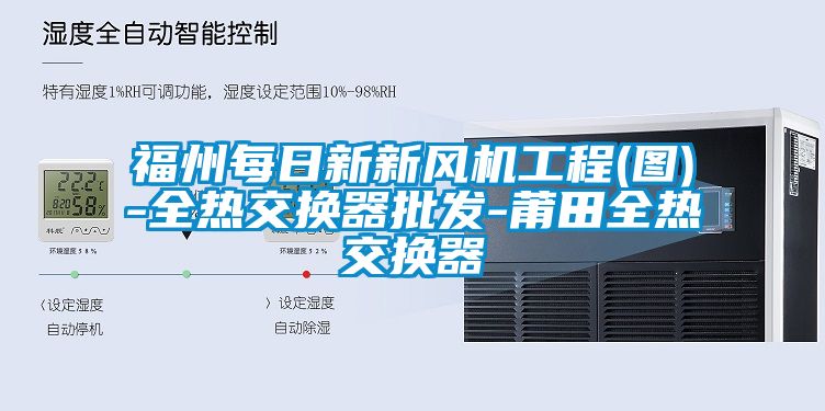 福州每日新新風(fēng)機工程(圖)-全熱交換器批發(fā)-莆田全熱交換器