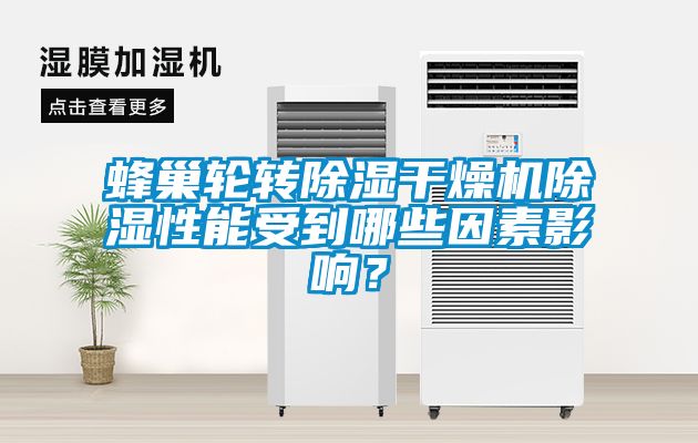 蜂巢輪轉(zhuǎn)除濕干燥機(jī)除濕性能受到哪些因素影響？