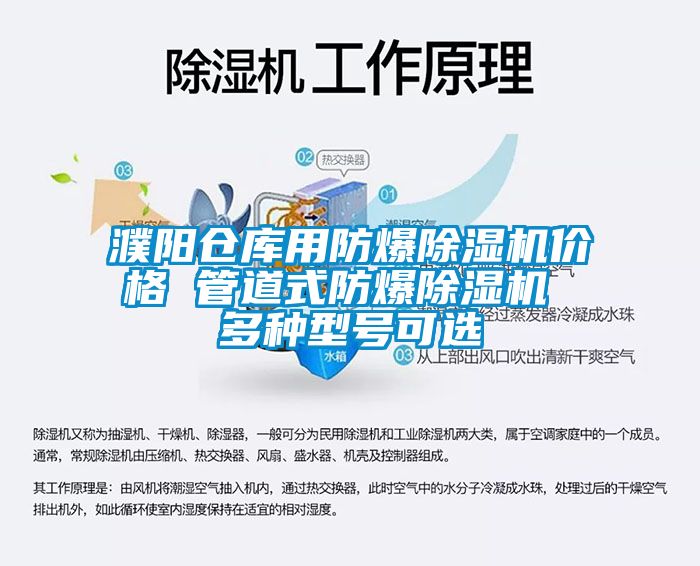 濮陽(yáng)倉庫用防爆除濕機價(jià)格 管道式防爆除濕機 多種型號可選